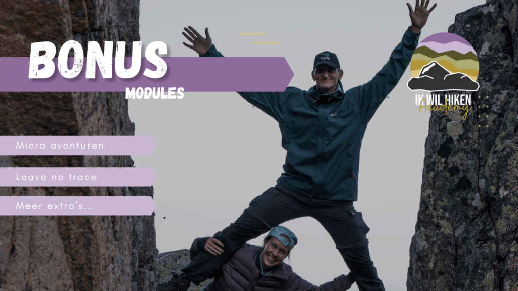 Bonus modules_Ik Wil Hiken Academy